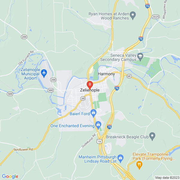BG3 Creates Web Design & Marketing location map