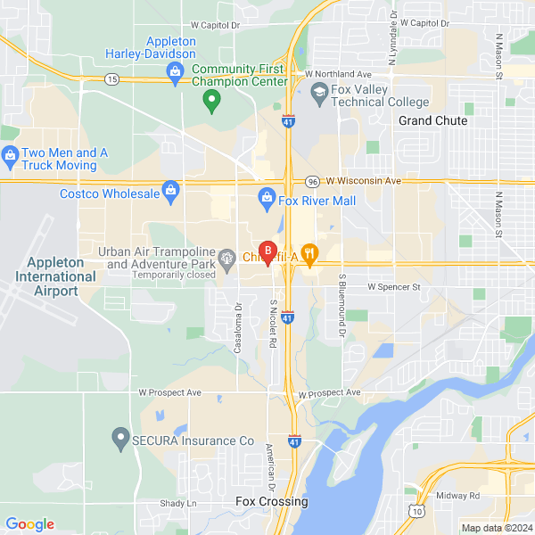 Royal Interiors location map