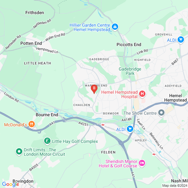 Secondary Windows UK location map