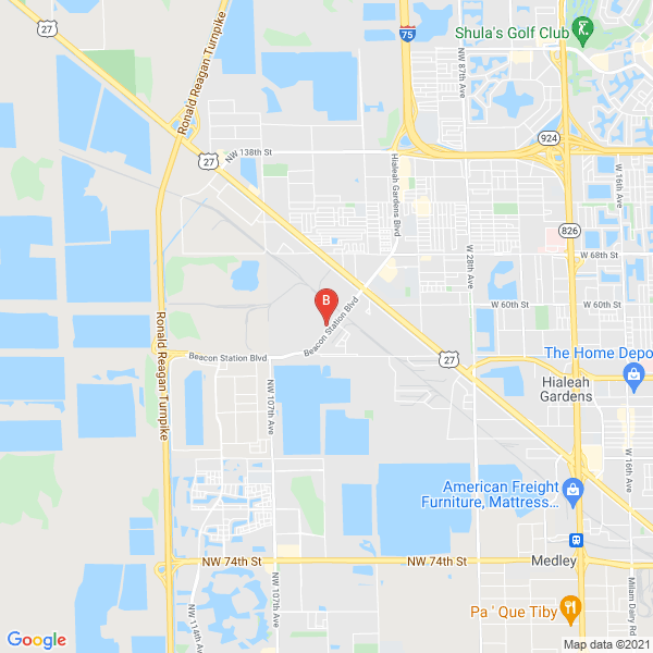 Full Protection Corp. location map: 10025 NW 116th Way #12, Medley, FL 33178, United States, Medley, Florida